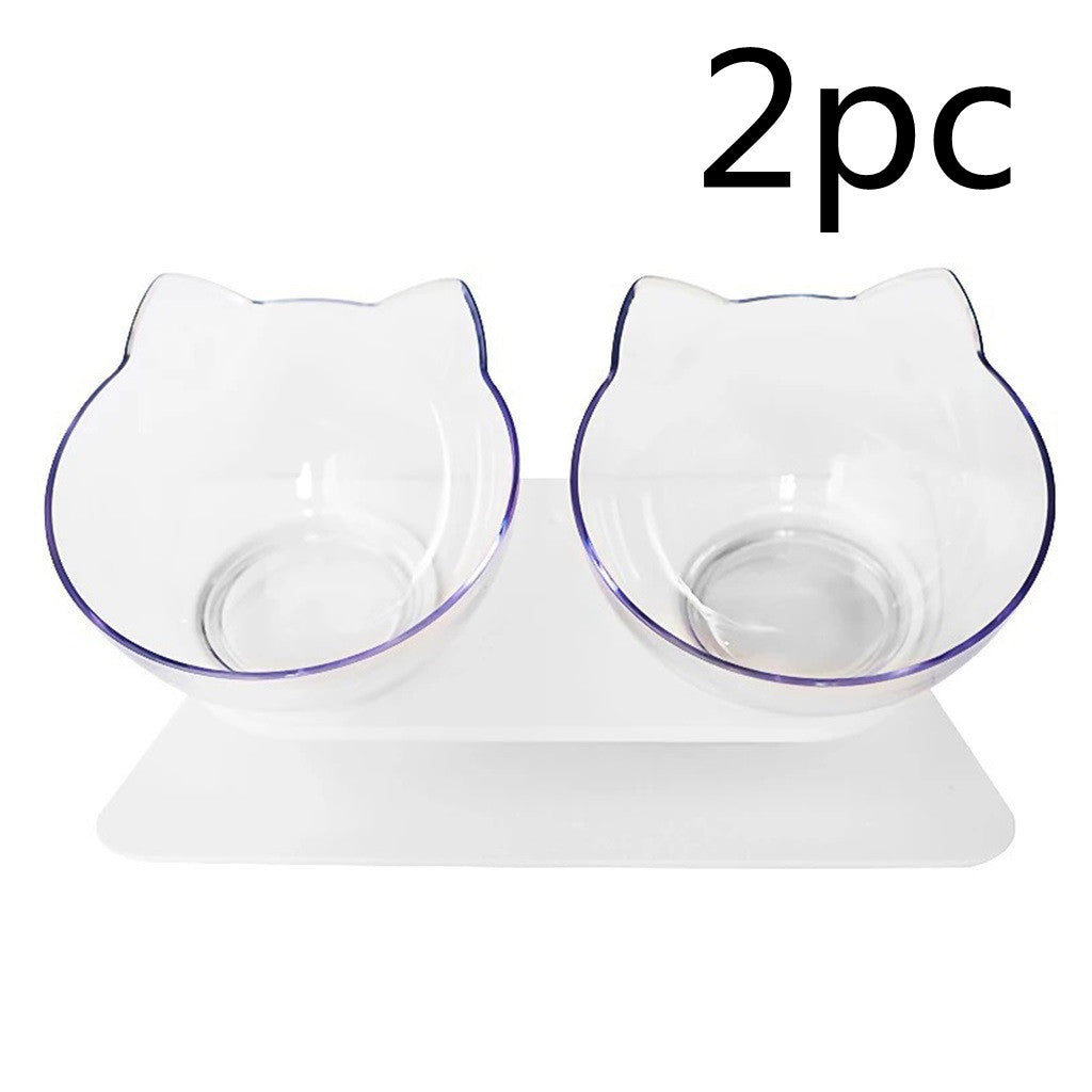 Adjustable Height Pet Feeding Bowl Stand