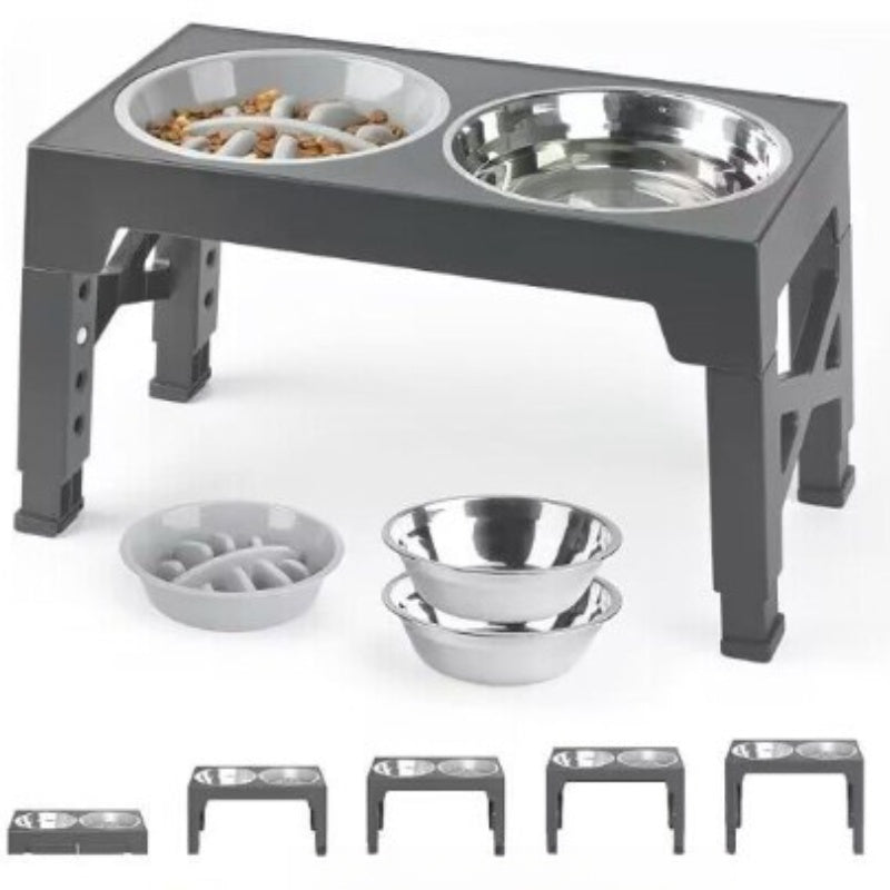 Elevated Anti Tumble Neck Protection Pet Feeding Bowl