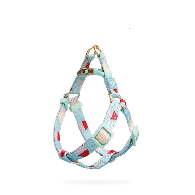 Fashion Y-Shaped Chest Strap Pet Leash Outdoor Control