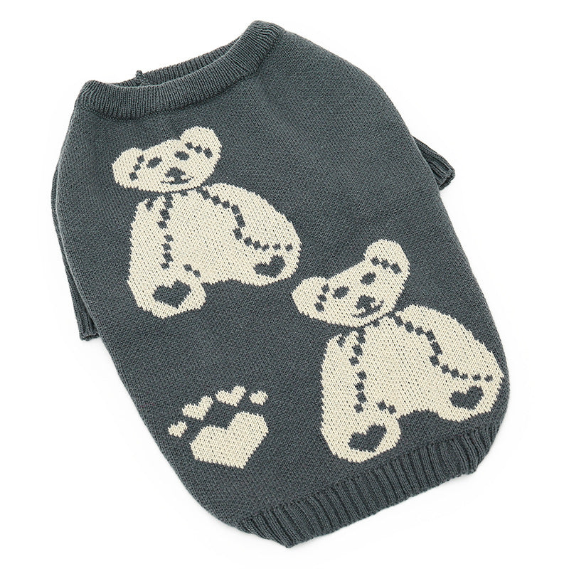 Winter Warm Thick Pet Sweater Large Breed Clothing