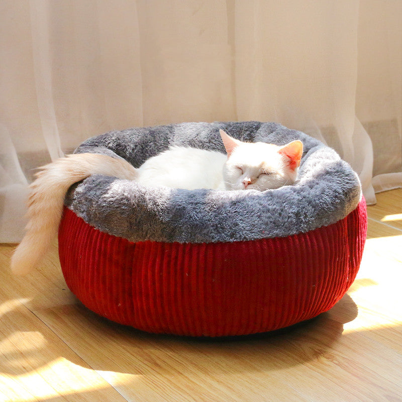 Four Seasons Enclosed Soft Pet Sleeping Pad Bed