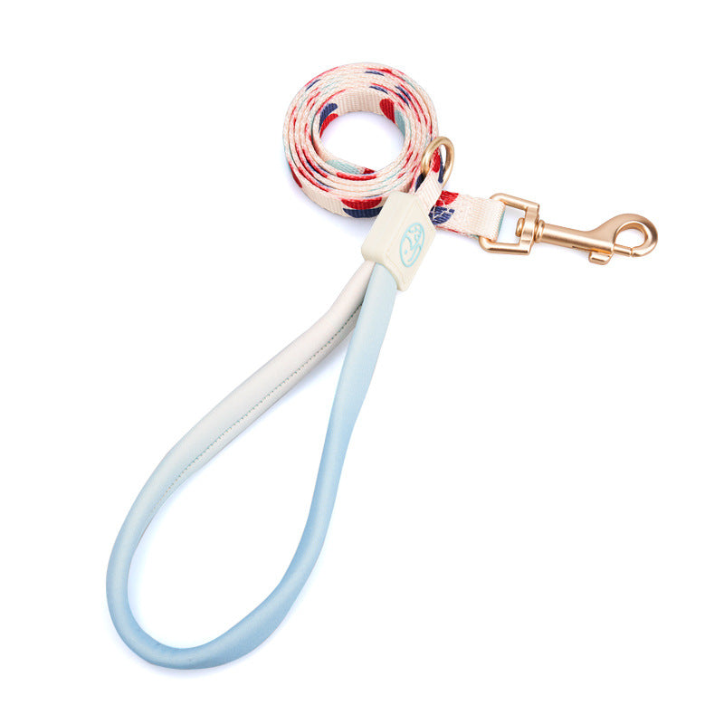 Fashion Y-Shaped Chest Strap Pet Leash Outdoor Control