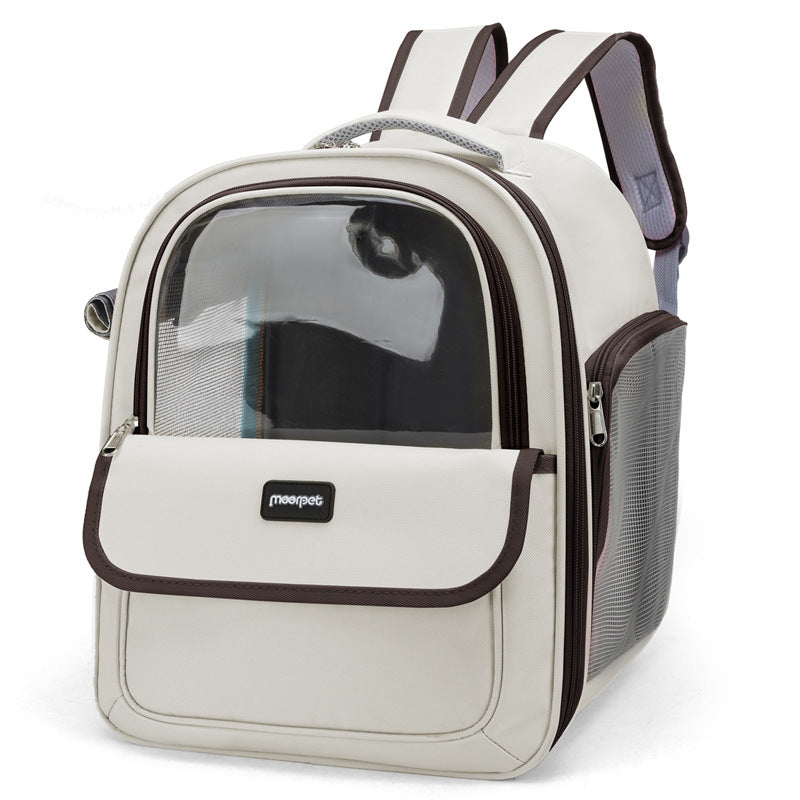 Portable Breathable Pet Shoulder Bag For Outdoor Travel