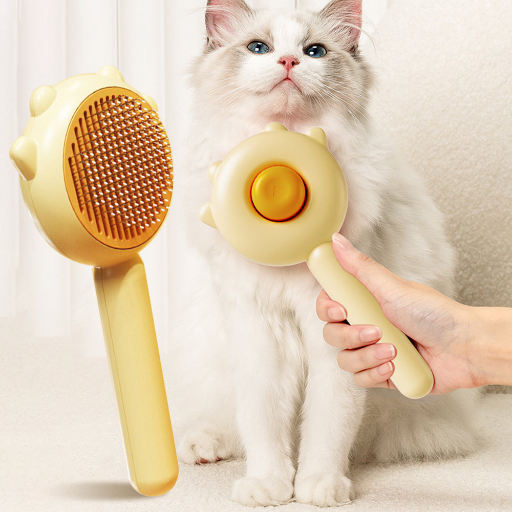 Pet Grooming Massage Comb Hair Removal Brush Tool