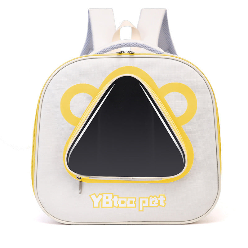 Portable Large Capacity Breathable Pet Backpack Carrier Outdoor