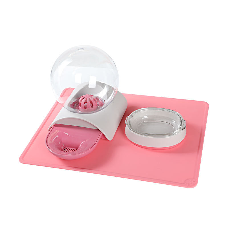 Automatic Pet Feeding Waterer Dispenser for Easy Hydration