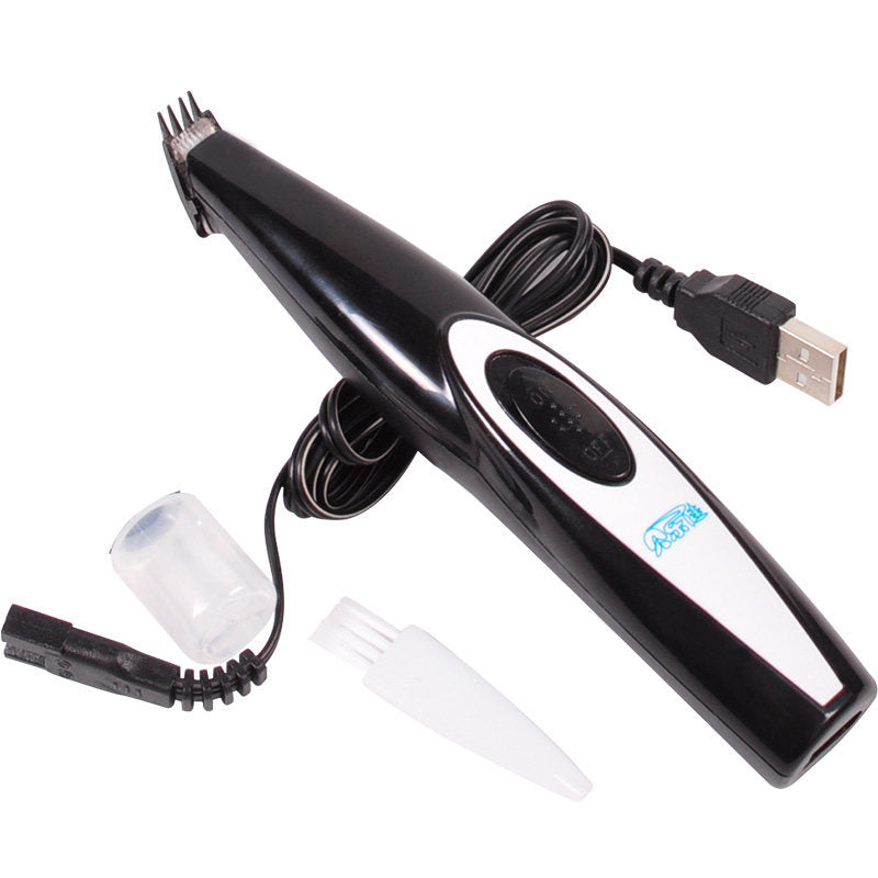 USB Rechargeable Pet Nail And Hair Trimmer Grooming Clipper