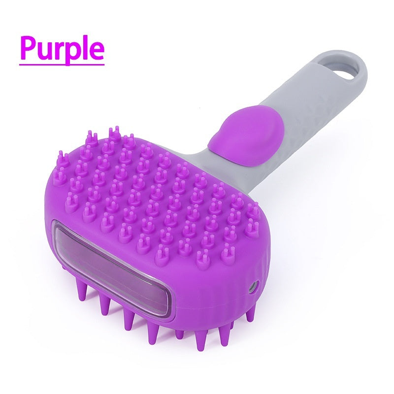 Pet Shower Brush Bath Cleaning Hair Removal Grooming Tool