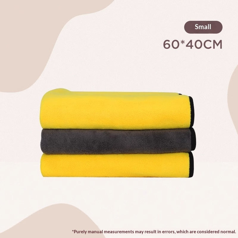 Super Absorbent Quick-Drying Pet Bath Towel Grooming Cloth