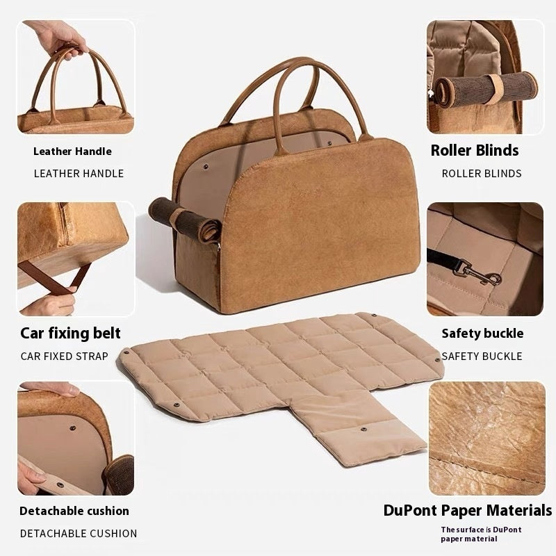 Portable Lightweight Pet Travel Carrier Diaper Bag Kennel