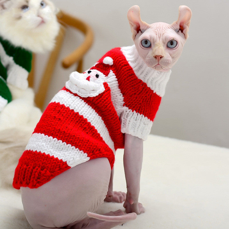 Warm Sweater For Hairless Pet Clothing