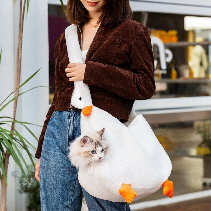 Animal Shaped Portable Pet Backpack Diaper Bag Shoulder Carrier