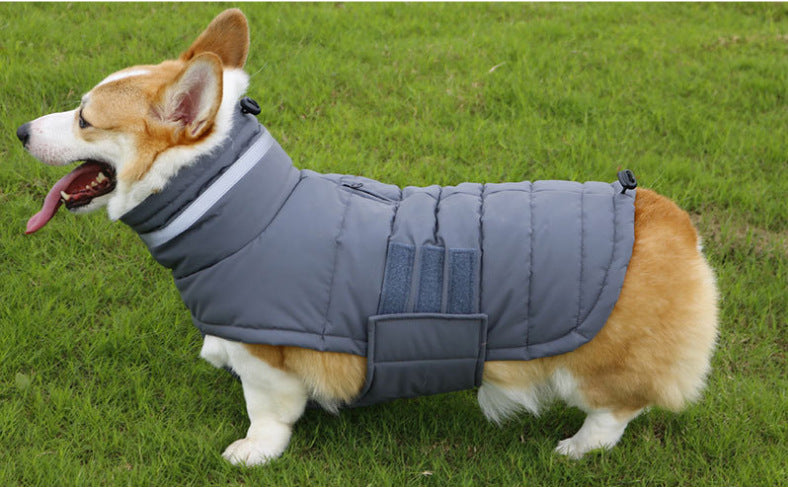 Waterproof Winter Pet Coat Warm Thickened Vest For Large Pets