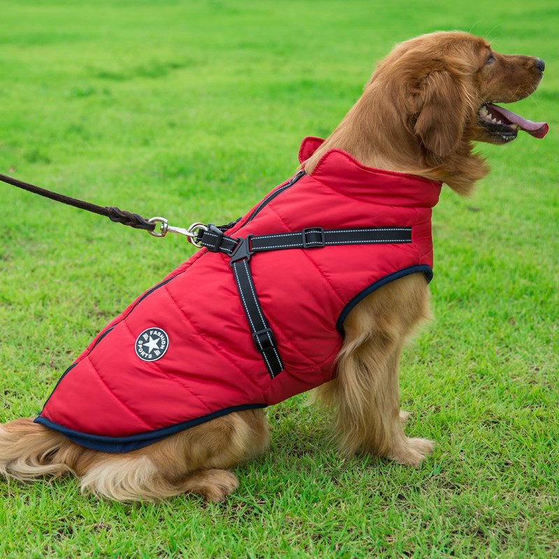 Reflective Waterproof Warm Pet Shell Coat Autumn Winter Clothing