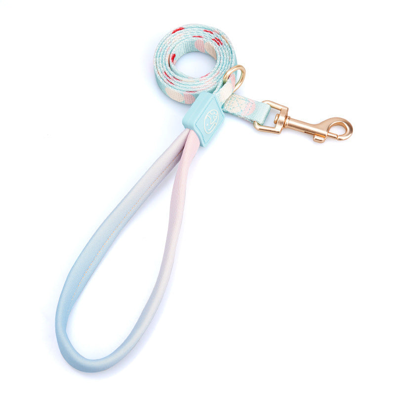 Fashion Y-Shaped Chest Strap Pet Leash Outdoor Control