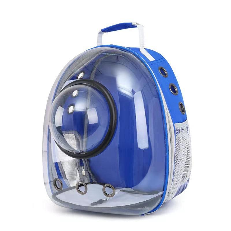 Transparent Skylight Breathable Pet Backpack With Large Capacity