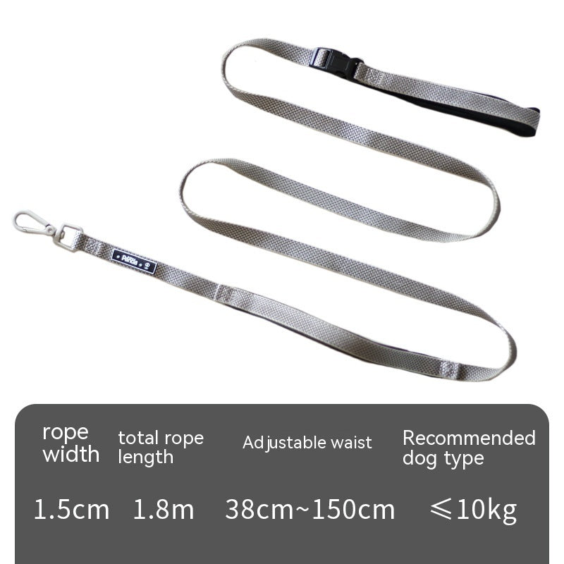 1.8M Multifunctional Pet Leash For Running And Walking