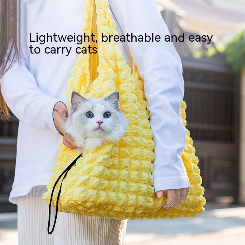 Animal Shaped Portable Pet Backpack Diaper Bag Shoulder Carrier