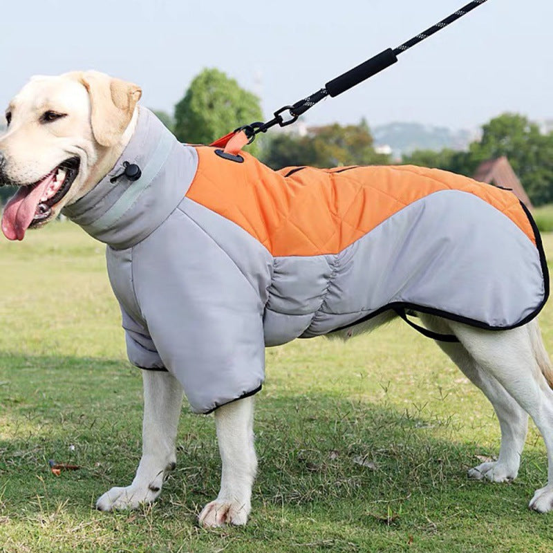 Waterproof Winter Pet Coat Warm Thickened Vest For Medium Large Pets