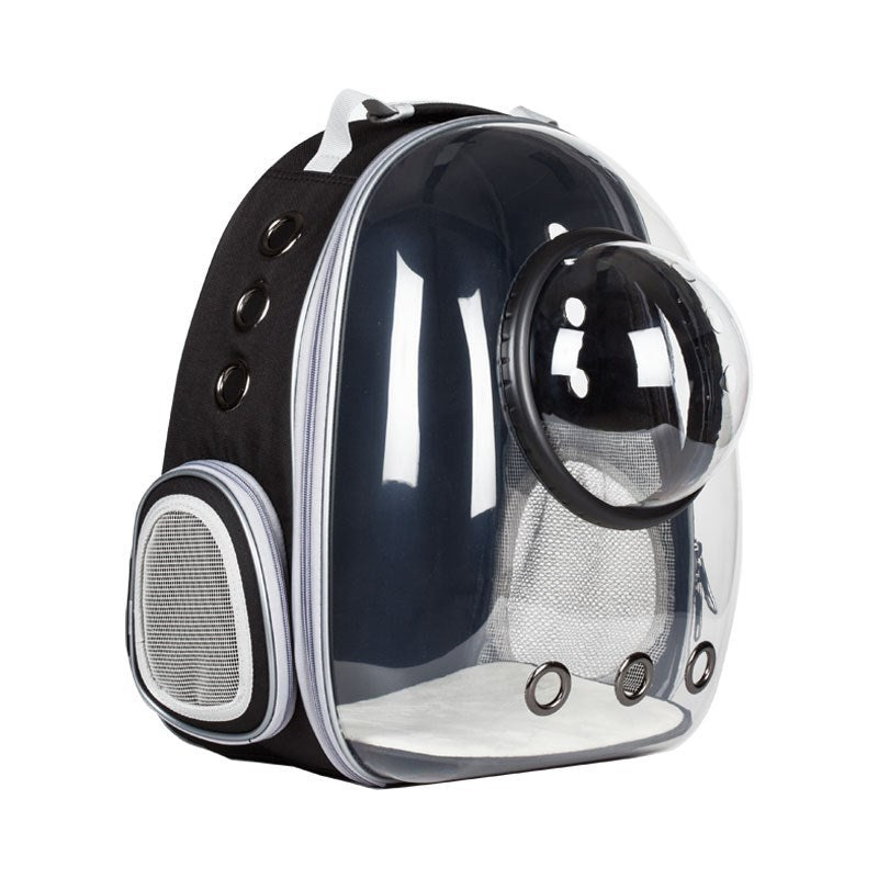 Transparent Skylight Breathable Pet Backpack With Large Capacity