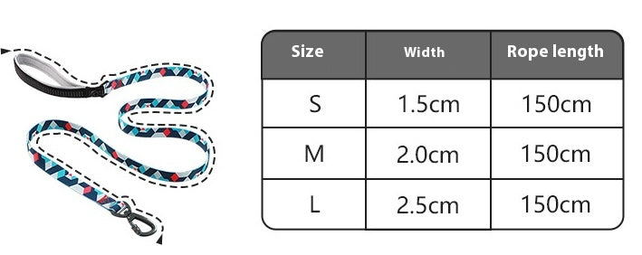 Handheld Rope Anti-Lost Pet Leash Outdoor Safety Control