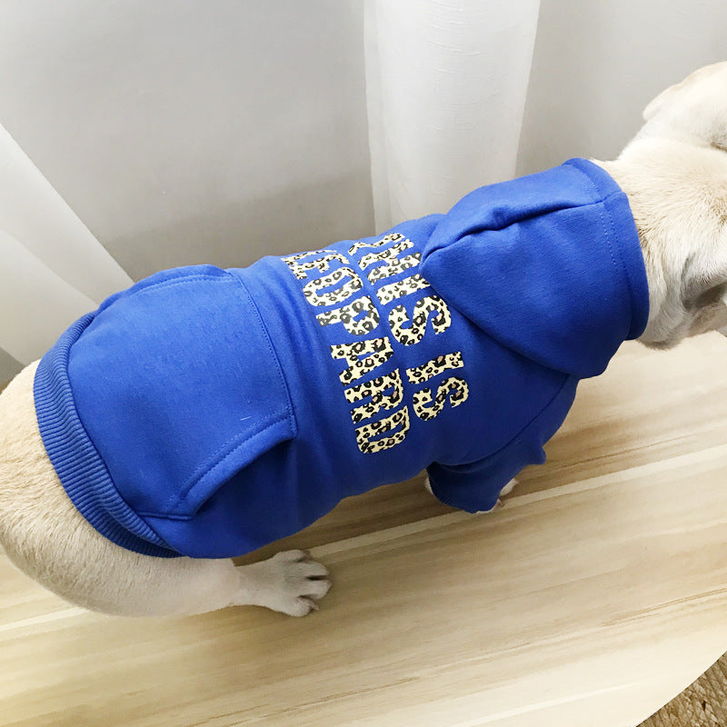 Warm Plus Fleece Pet Sweater Winter Clothing Jacket