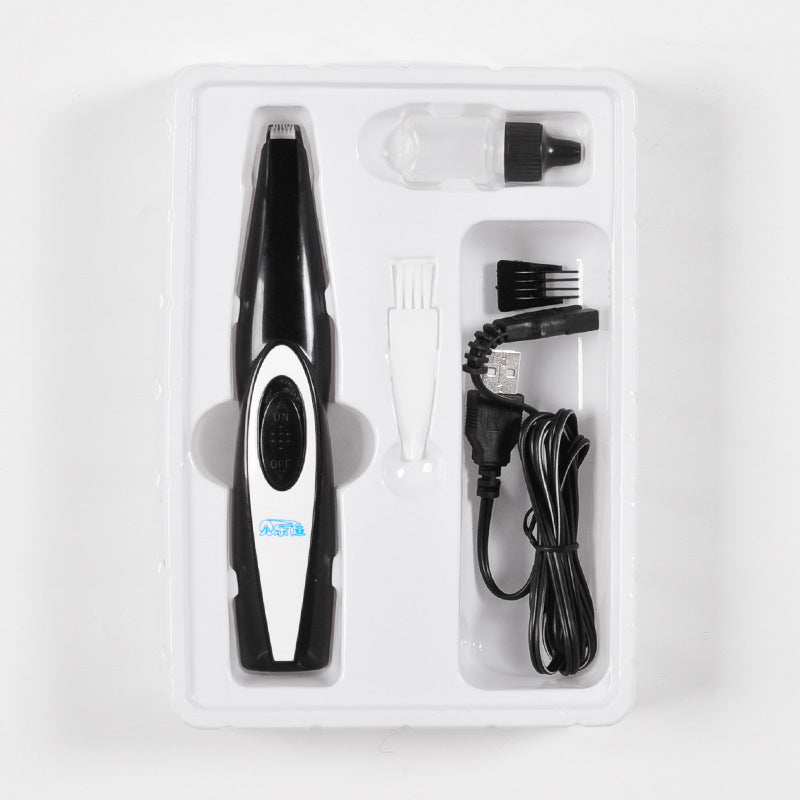 USB Rechargeable Pet Nail And Hair Trimmer Grooming Clipper