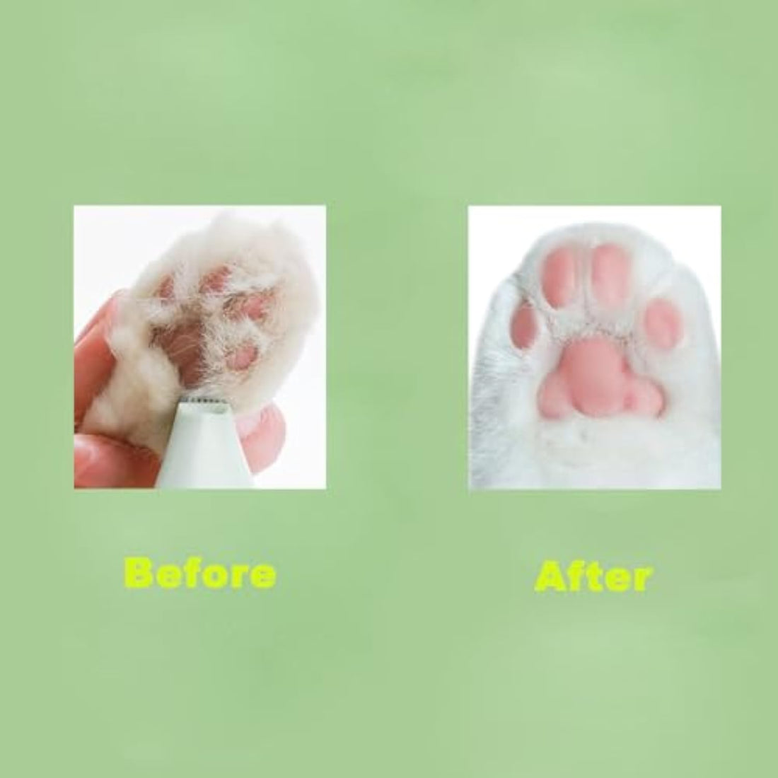 Rechargeable Pet Paw Trimmer For Home Grooming Use