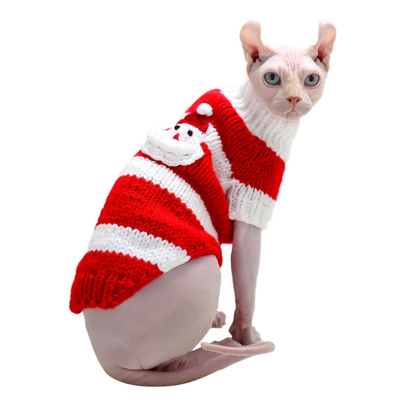 Warm Sweater For Hairless Pet Clothing