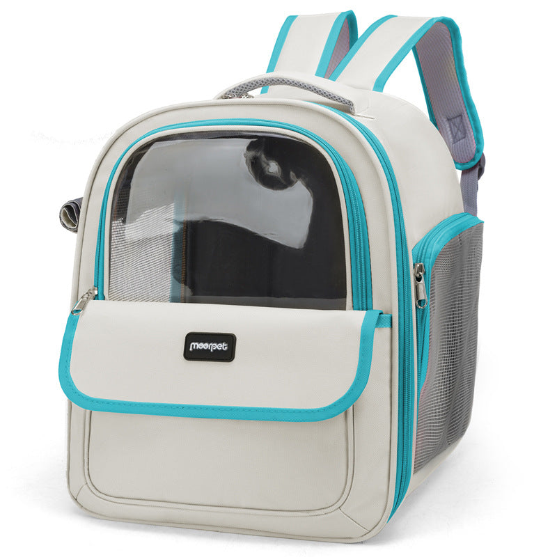 Portable Breathable Pet Shoulder Bag For Outdoor Travel