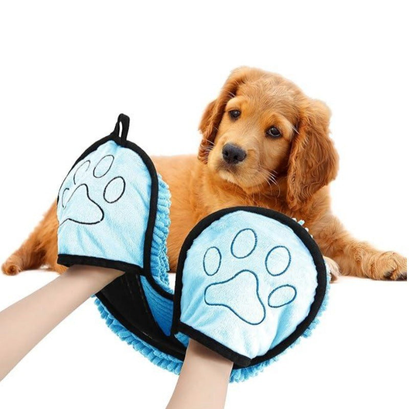 Highly Absorbent Pet Bath Towel Quick Dry Grooming Cloth