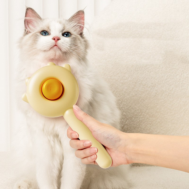 Pet Grooming Massage Comb Hair Removal Brush Tool