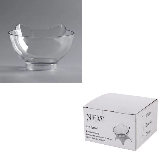 Non Slip Double Pet Bowl With Raised Stand Design