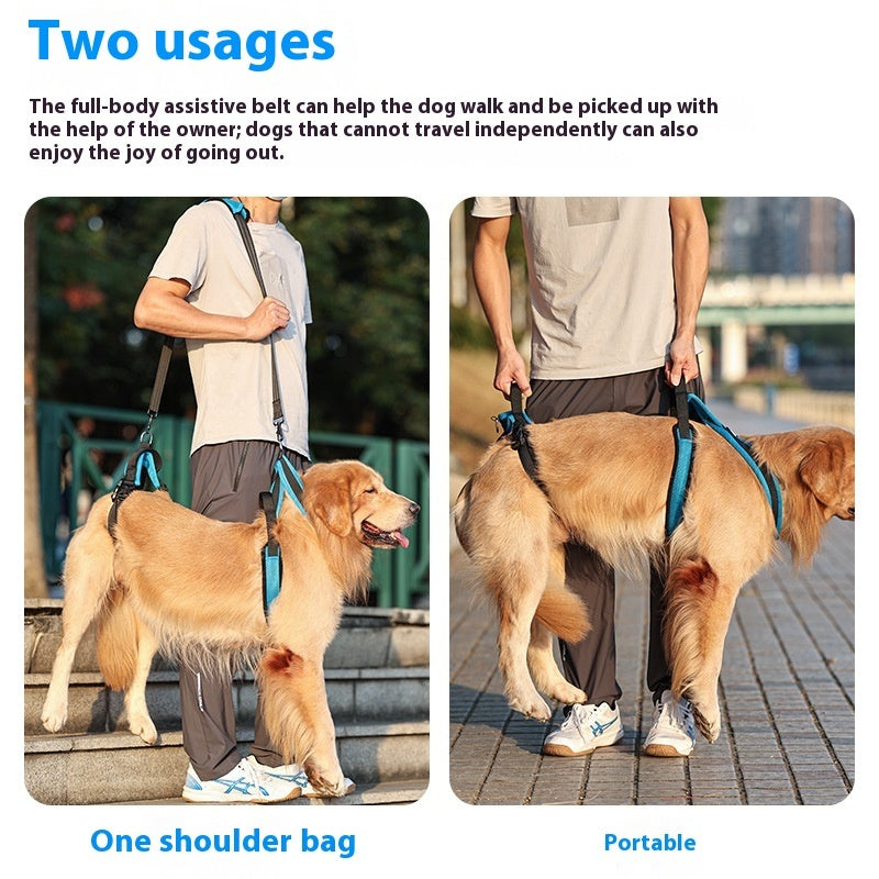 Pet Support Auxiliary Strap Durable Adjustable Walking Aid