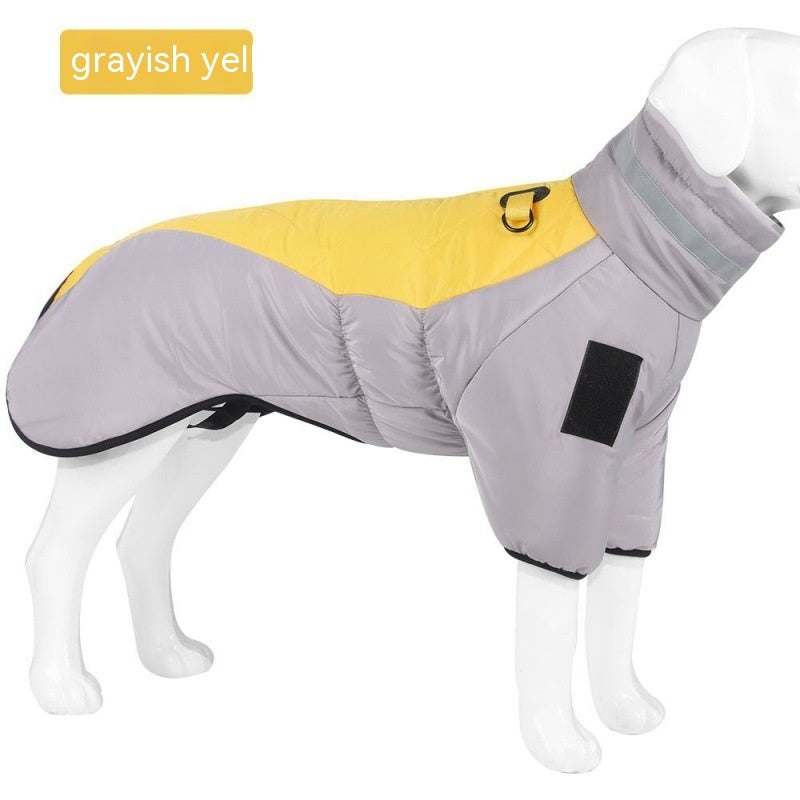 Waterproof Winter Pet Coat Warm Thickened Vest For Medium Large Pets