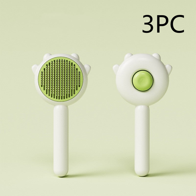 Pet Grooming Massage Comb Hair Removal Brush Tool