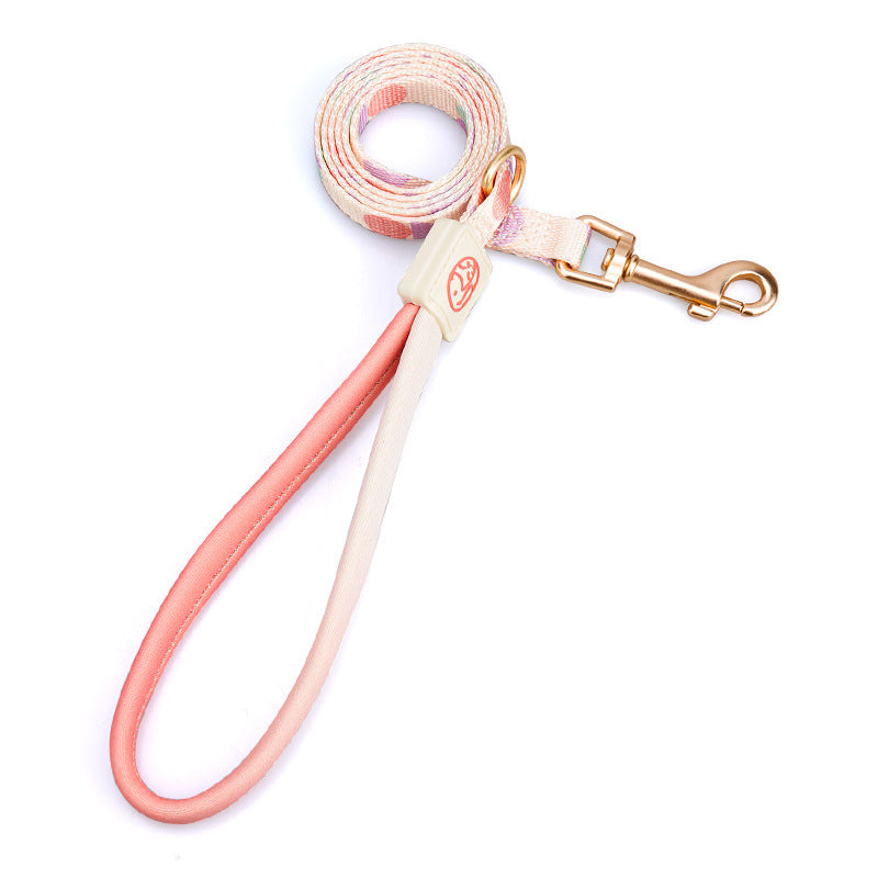 Fashion Y-Shaped Chest Strap Pet Leash Outdoor Control