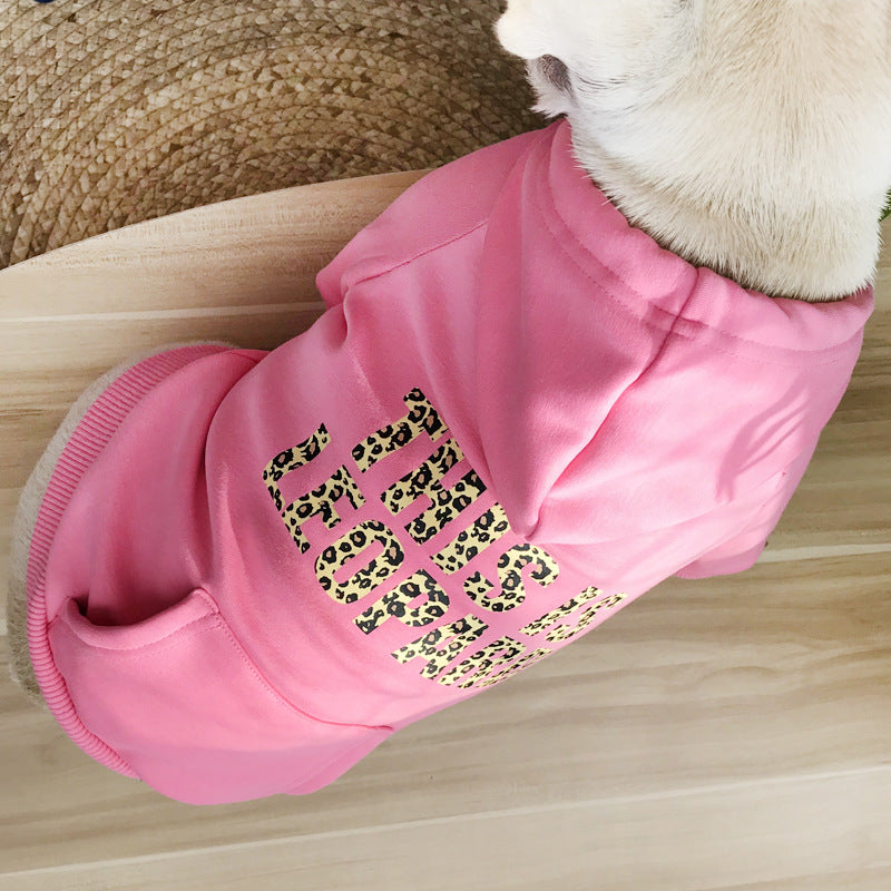 Warm Plus Fleece Pet Sweater Winter Clothing Jacket