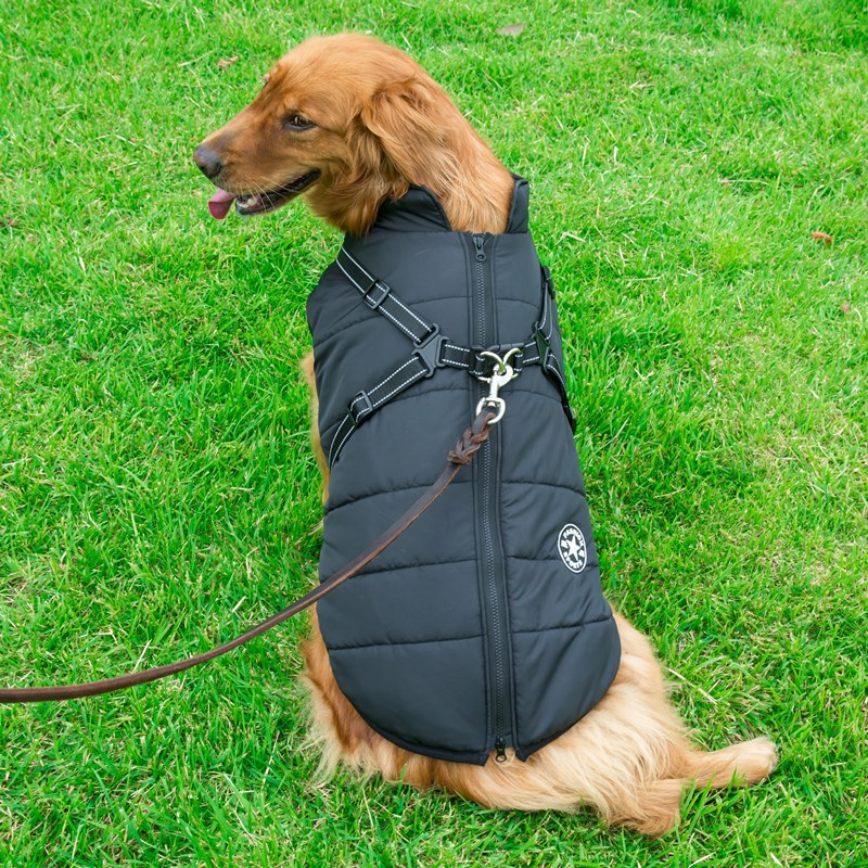 Reflective Waterproof Warm Pet Shell Coat Autumn Winter Clothing