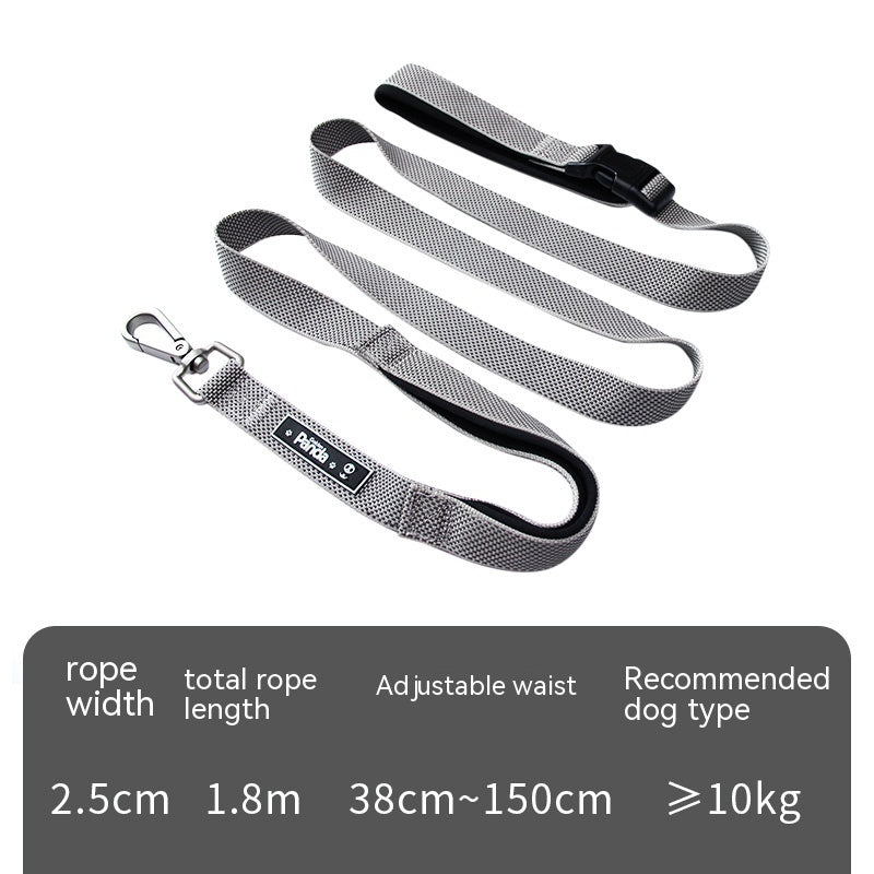 1.8M Multifunctional Pet Leash For Running And Walking