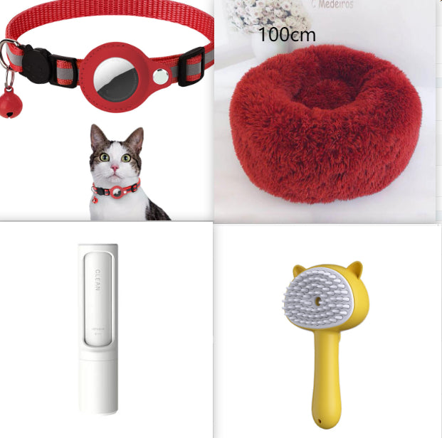 Rechargeable Pet Grooming Brush With Mist Self Cleaning Design
