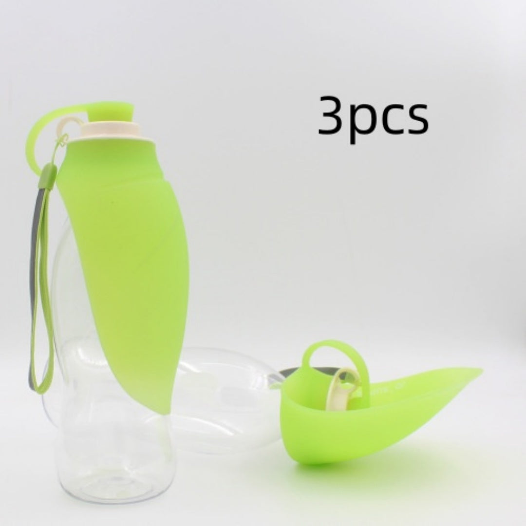 Portable Leak Proof Pet Water Dispenser Drinking Bottle Bowl