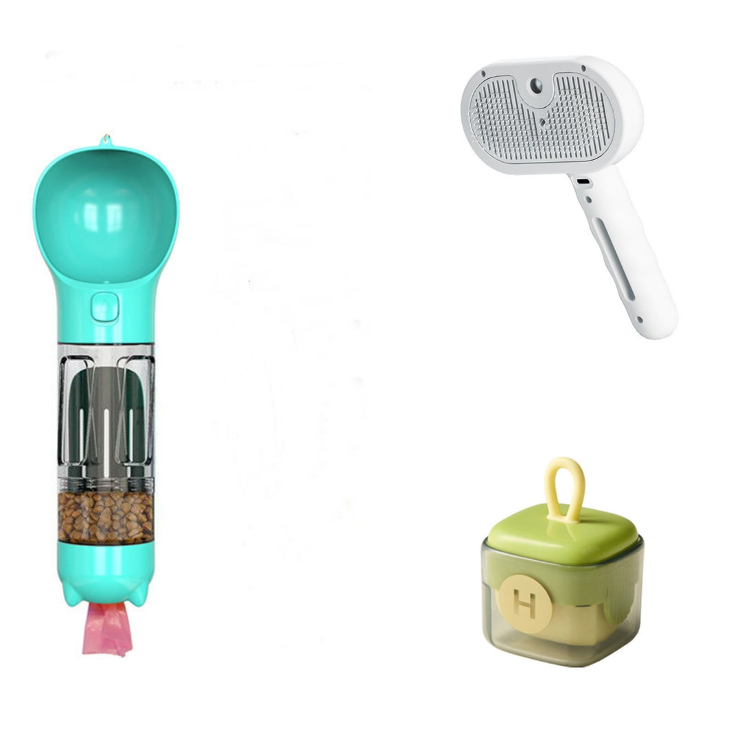 Pet Spray Grooming Comb Hair Removal Cleaning Brush Tool