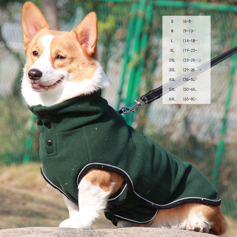 Waterproof Membrane Warm Pet Sweater Coat Jacket