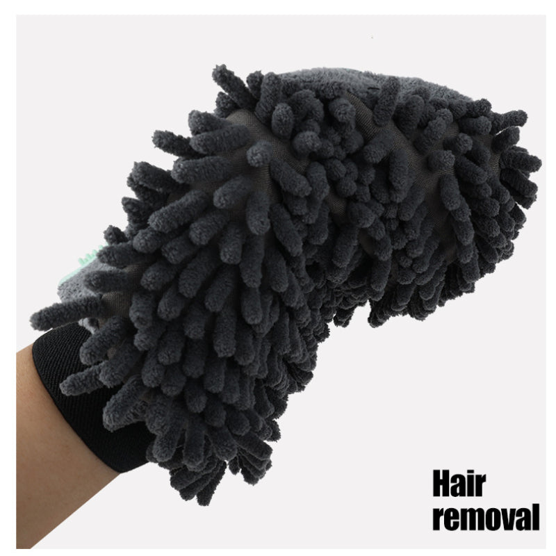 2 In 1 Pet Bathing Brush Grooming Glove Cleaning Massage Tool