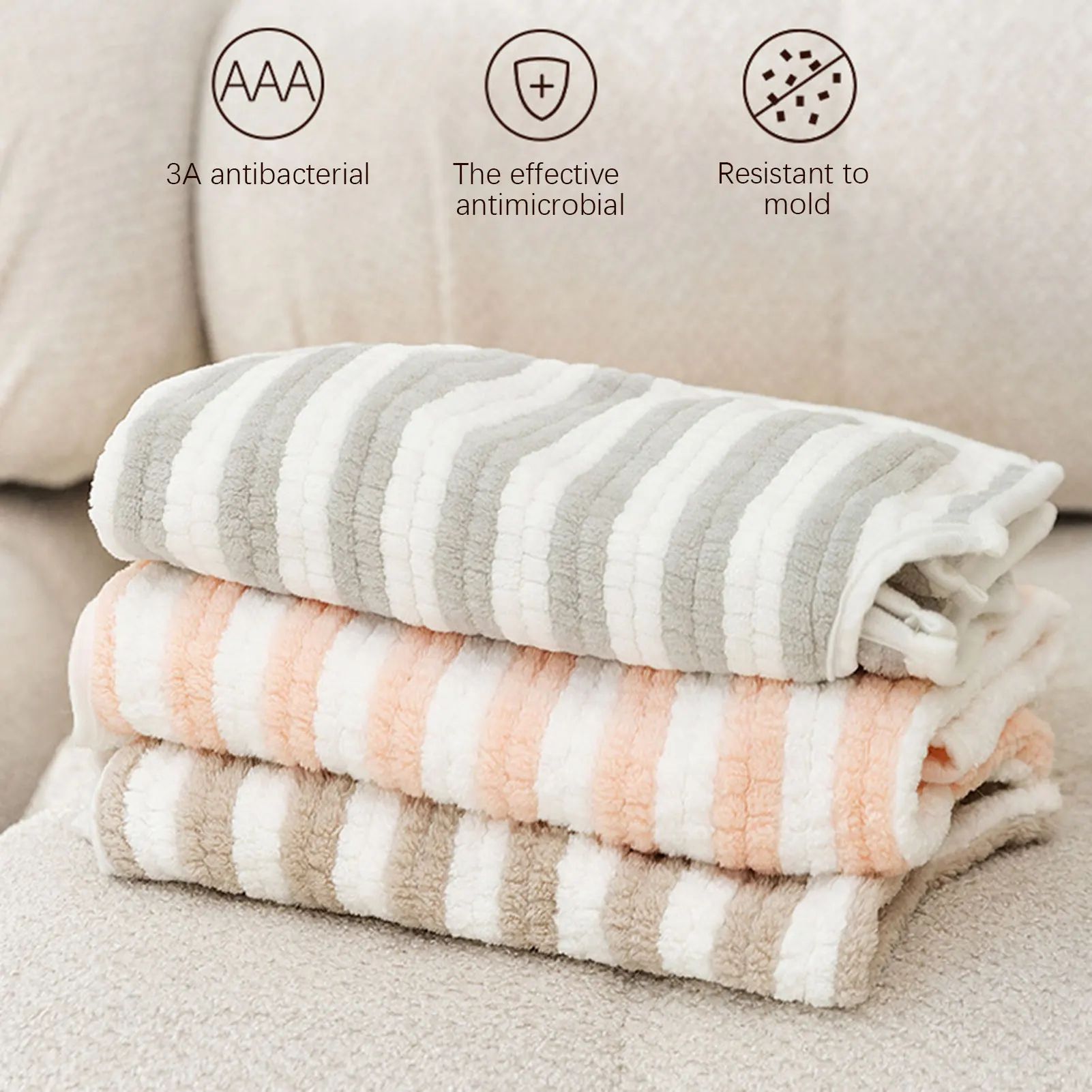 Ultra Absorbent Pet Bath Towel Quick Dry Thickened Robe